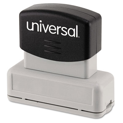 Universal® Recycled Pre-Inked Custom Stamp Universal® Recycled Pre-Inked Custom Stamp