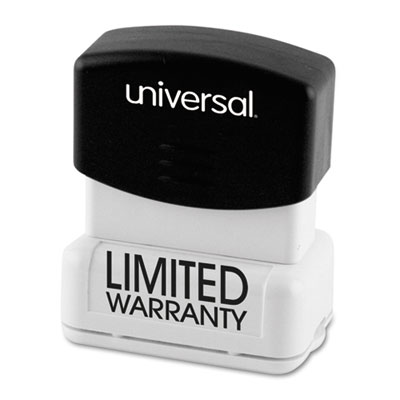 Universal&reg; Recycled Pre-Inked Custom Stamp