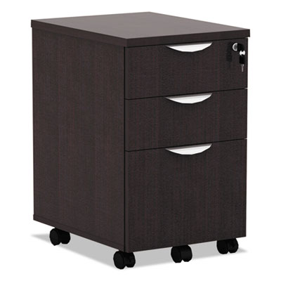Alera&reg; Valencia Series Mobile Box/Box/File Pedestal File