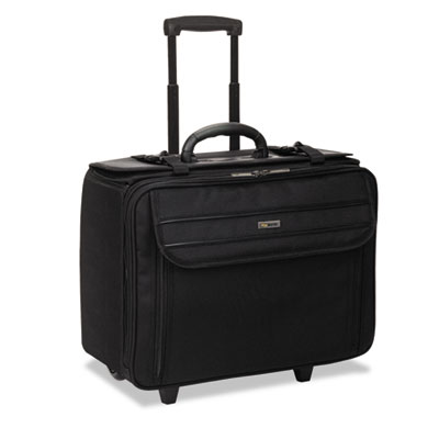 SOLO&reg; Classic Rolling Catalog Case with Hanging File System