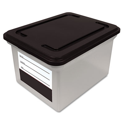 Innovative Storage Designs File Tote with Contents Label