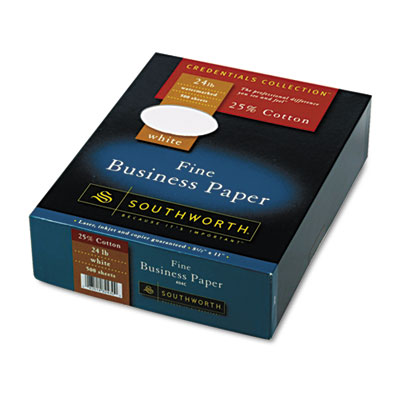 Southworth&reg; 25% Cotton Business Paper