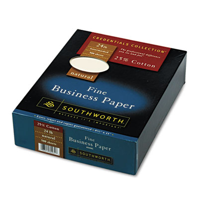 Southworth&reg; 25% Cotton Business Paper