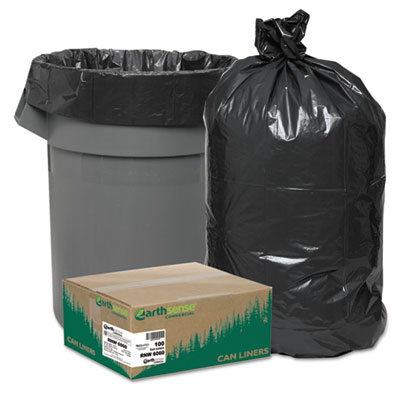 Earthsense&reg; Commercial Linear Low Density Recycled Can Liners