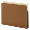 Smead&reg; Redrope Drop Front File Pockets with Tyvek&reg; Lined Gussets