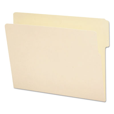 Smead&reg; Heavyweight Manila End Tab Folders