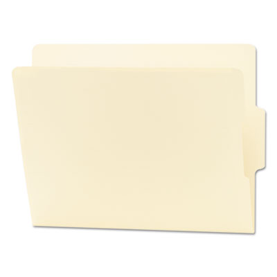 Smead&reg; Heavyweight Manila End Tab Folders