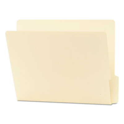 Smead&reg; Heavyweight Manila End Tab Folders