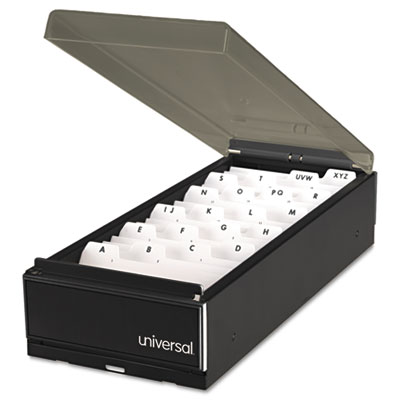 Universal&reg; High-Capacity Business Card File