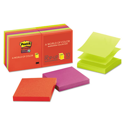 Post-it&reg; Pop-up Notes Super Sticky Pop-up 3 x 3 Note Refills