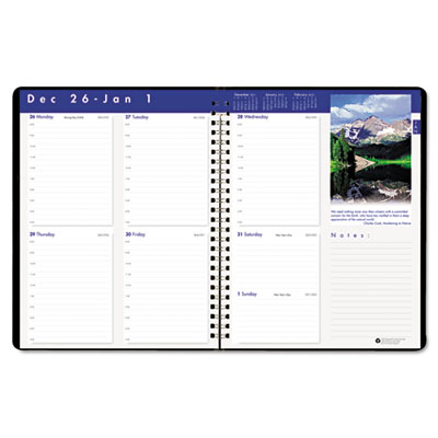 House of Doolittle&trade; Earthscapes&trade; 100% Recycled Weekly Appointment Book