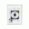 Universal&reg; Transparent Deluxe Locking Project Files with CD-ROM Holder