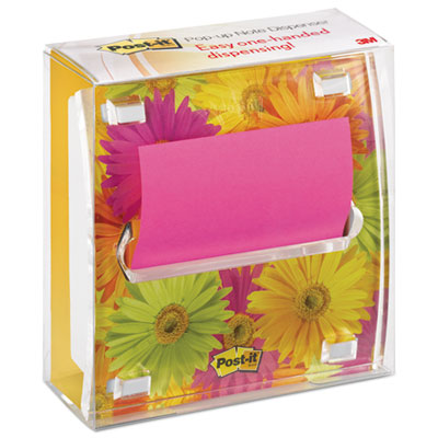 Post-it&reg; Pop-up Notes Pop-up Dispenser with Designer Insert