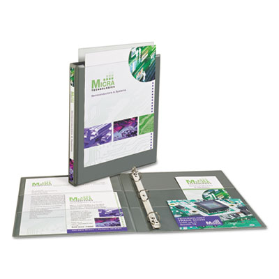 Avery&reg; Heavy-Duty Non Stick View Binder with Locking One Touch Slant Rings