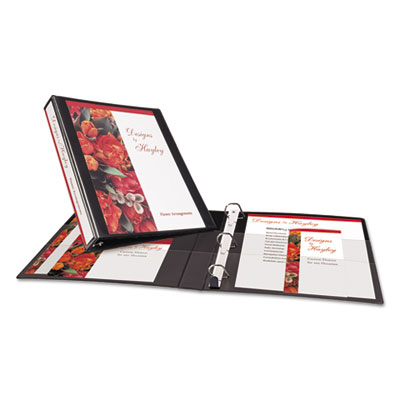 Avery&reg; Heavy-Duty Non Stick View Binder with Locking One Touch Slant Rings