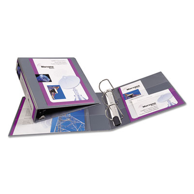 Avery&reg; Heavy-Duty Non Stick View Binder with Locking One Touch Slant Rings