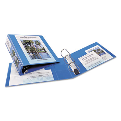 Avery&reg; Heavy-Duty Non Stick View Binder with Locking One Touch Slant Rings