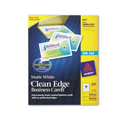 Avery&reg; Premium Clean Edge Business Cards