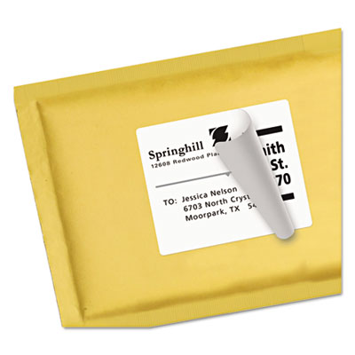 Avery&reg; Shipping Labels with Ultrahold&trade; Adhesive and TrueBlock&reg; Technology