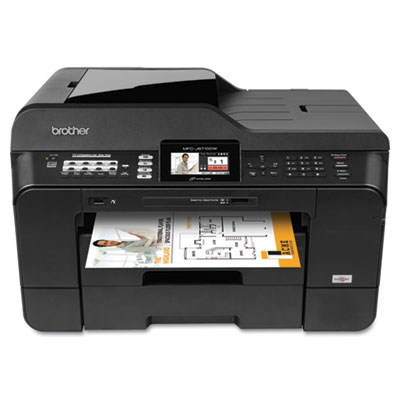 Brother&reg; MFC-J6710DW Professional Series Wireless Color Inkjet All-in-One Printer with Duplex Printing and Wireless Networking