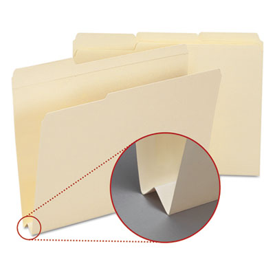 Smead&reg; Expandable Heavyweight File Folders