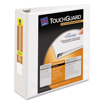 Avery&reg; Touchguard&trade; Antimicrobial View Binder with Slant Rings