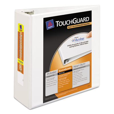 Avery&reg; Touchguard&trade; Antimicrobial View Binder with Slant Rings