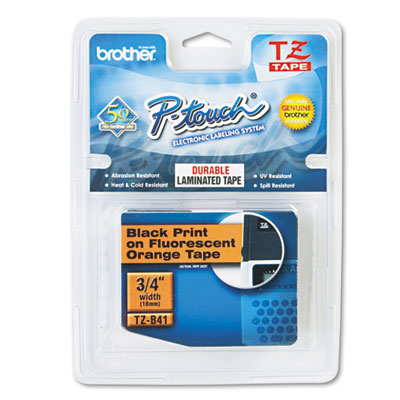 Brother&reg; P-Touch&reg; TZe Series Standard Adhesive Laminated Labeling Tape