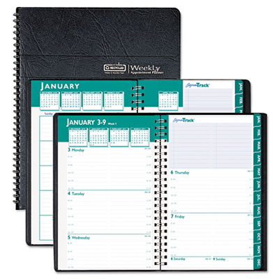 House of Doolittle&trade; Express Track&reg; 100% Recycled Weekly Appointment Book/Monthly Planner