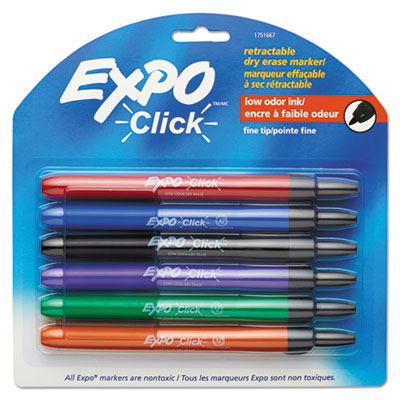 EXPO&reg; Click&trade; Dry Erase Marker