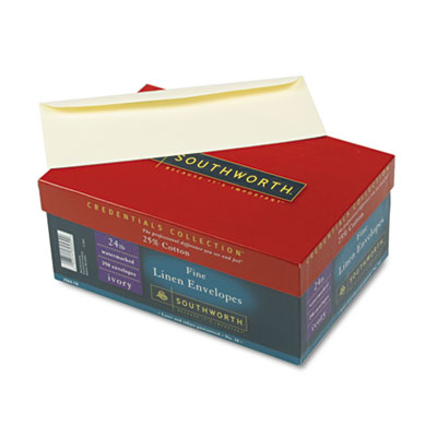 Southworth&reg; 25% Cotton Linen #10 Envelope