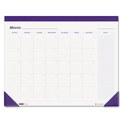 House of Doolittle&trade; Recycled Nondated Desk Pad Calendar