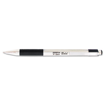 Zebra F-301&reg; Retractable Ballpoint Pen