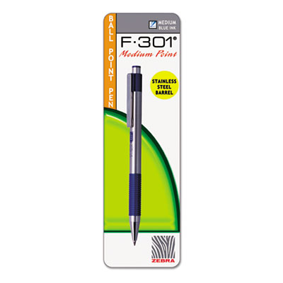Zebra F-301&reg; Retractable Ballpoint Pen