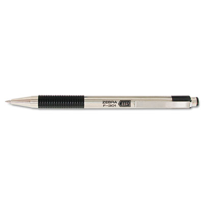 Zebra F-301&reg; Retractable Ballpoint Pen