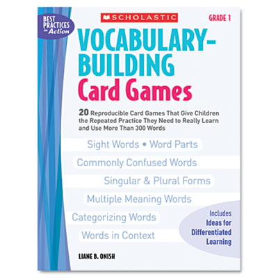 Scholastic Vocabulary Building Card Games