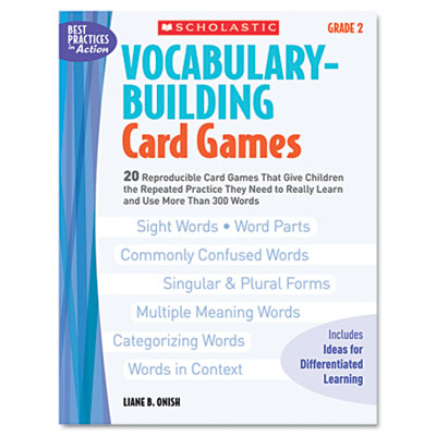 Scholastic Vocabulary Building Card Games