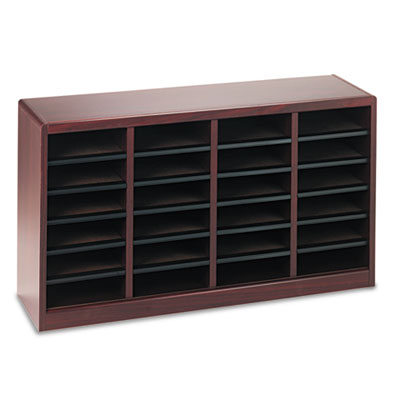 Safco&reg; E-Z Stor&reg; Wood Literature Organizers