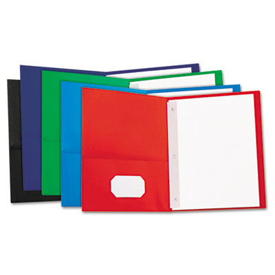 Universal® Two-Pocket Portfolios with Prong Fasteners at Nationwide ...