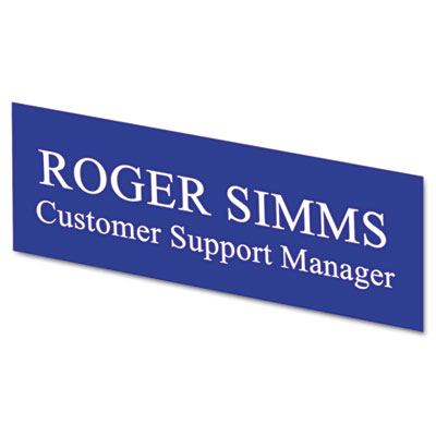 Identity Group Replacement Name Plate