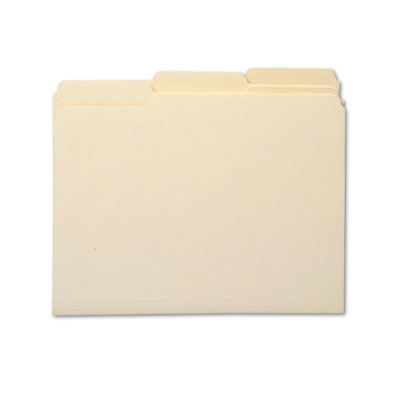 Smead® 100% Recycled Manila Top Tab File Folders Smead® 100% Recycled Manila Top Tab File Folders