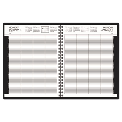 AT-A-GLANCE&reg; Eight-Person Group Daily Appointment Book