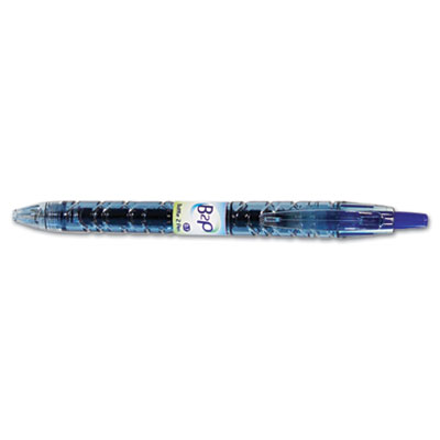 Pilot&reg; B2P Bottle-2-Pen Recycled Retractable Gel Ink Pen