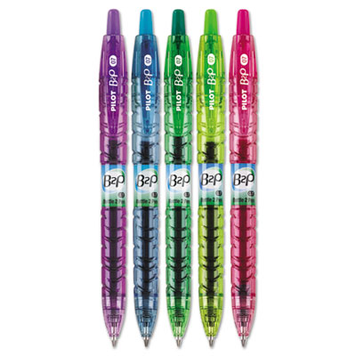 Pilot&reg; B2P Bottle-2-Pen Recycled Retractable Gel Ink Pen