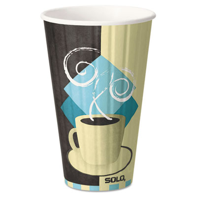 SOLO&reg; Cup Company Duo Shield&reg; Insulated Paper Hot Cups