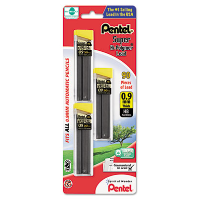 Pentel&reg; Super Hi-Polymer&reg; Lead Refills