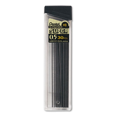 Pentel&reg; Super Hi-Polymer&reg; Lead Refills