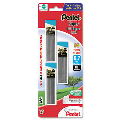 Pentel&reg; Super Hi-Polymer&reg; Lead Refills