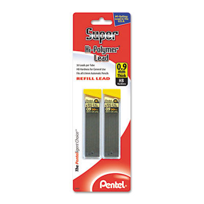 Pentel&reg; Super Hi-Polymer&reg; Lead Refills