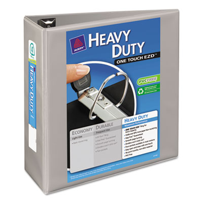 Avery&reg; Heavy-Duty View Binder with Locking One Touch EZD&trade; Rings